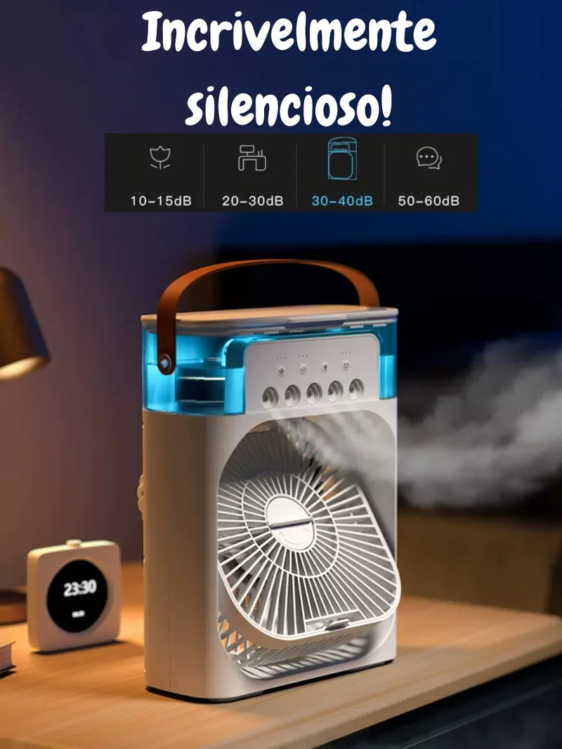 Ventilador Ar-Condicionado Portátil: Conforto Refrescante Sem Limites! - FlameShop