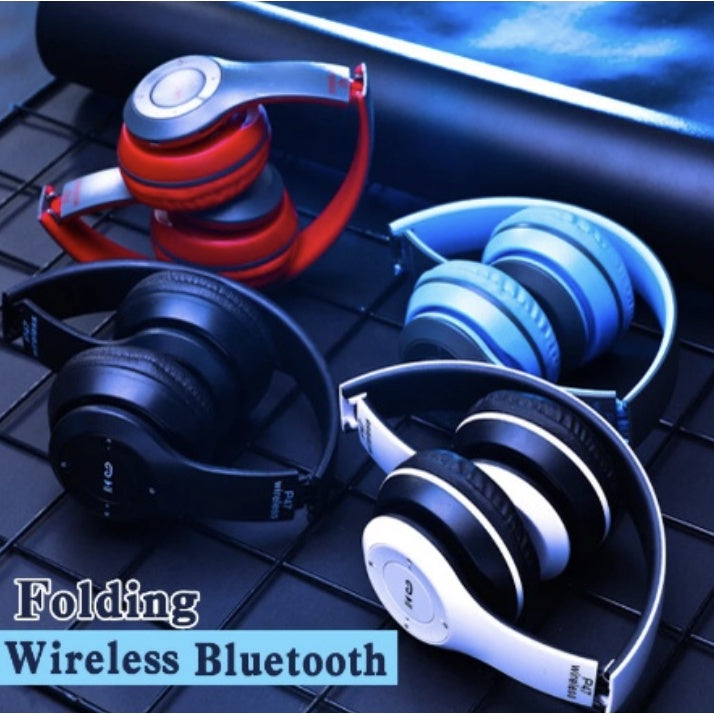 Fone P47 Headphone Sem Fio Estéreo Redução de Ruídos Bluetooth 5.0 Universal - FlameShop