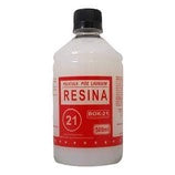 Kit 2 Resina Auto Brilho Pintura Carro Efeito Teflon 500ml - FlameShop