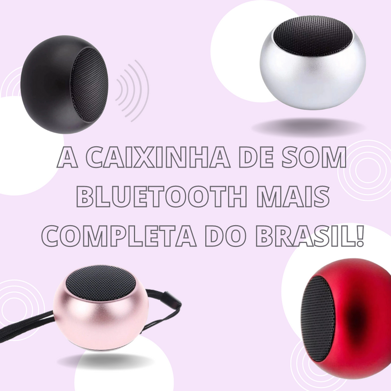 Caixinha de Som Bluetooth - FlameShop