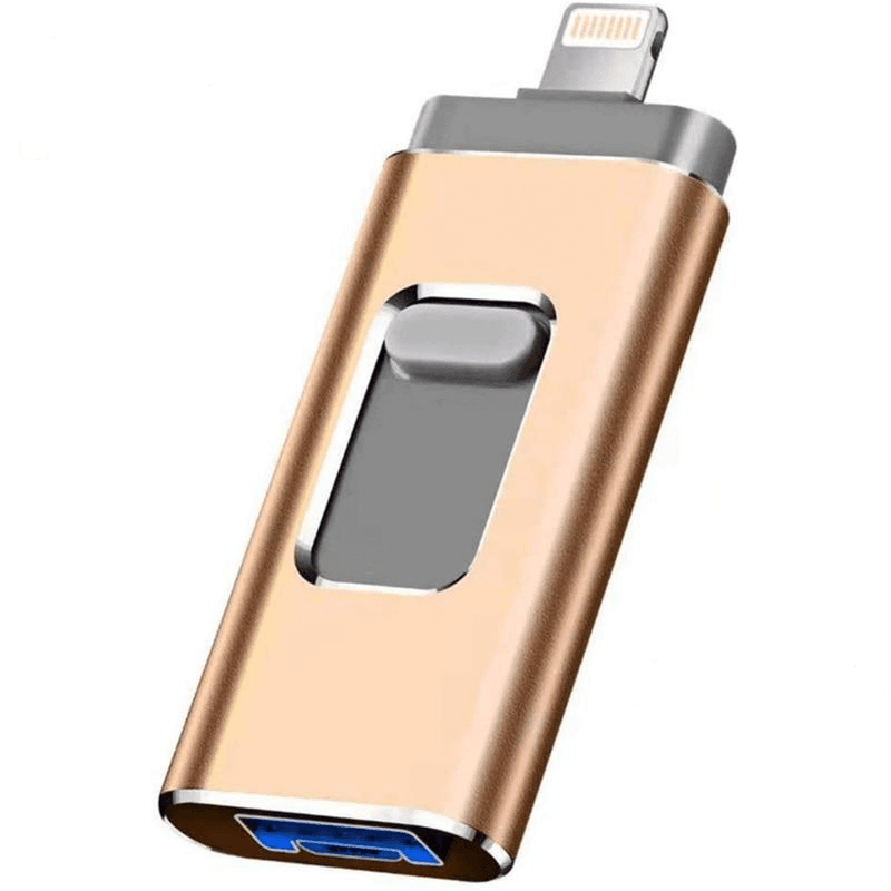 Pen Drive Para Celular 4 em 1 Phone Connect - iOS, Android e PC - FlameShop