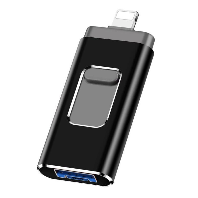 Pen Drive Para Celular 4 em 1 Phone Connect - iOS, Android e PC - FlameShop