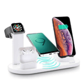 Carregador por Indução 4 em 1 para Android, Iphone, Aplewatch e Airpods - FlameShop