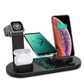 Carregador por Indução 4 em 1 para Android, Iphone, Aplewatch e Airpods - FlameShop